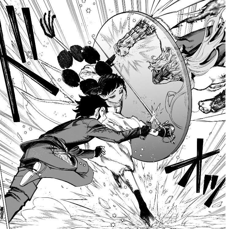 魔男のイチ 第33狩 イチとゴクラクの間に入るデスカラス