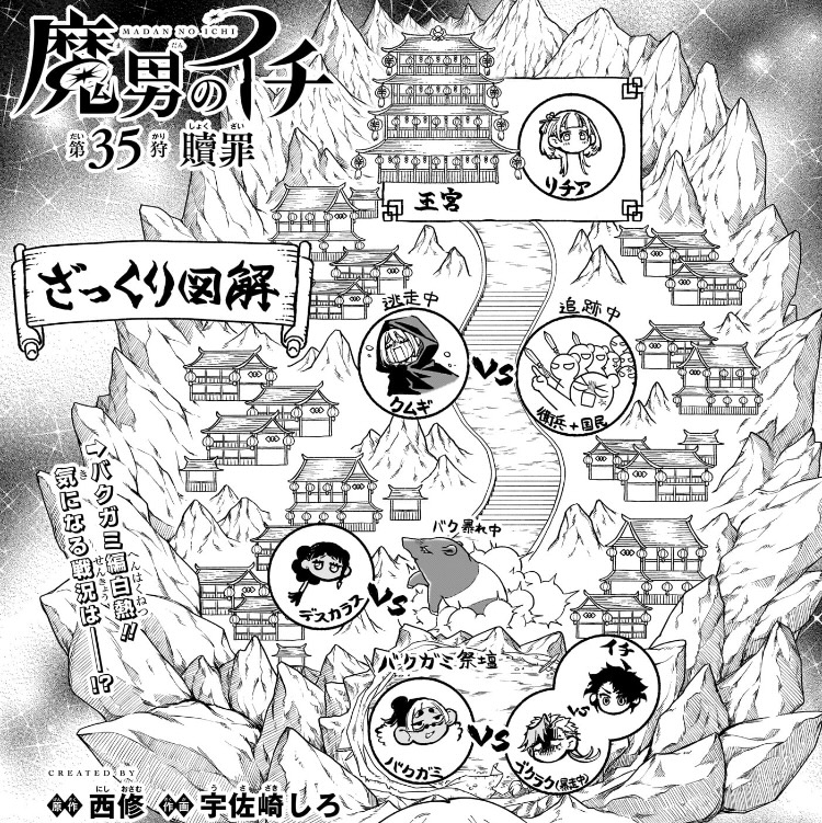 魔男のイチ 第35狩 ざっくり図解