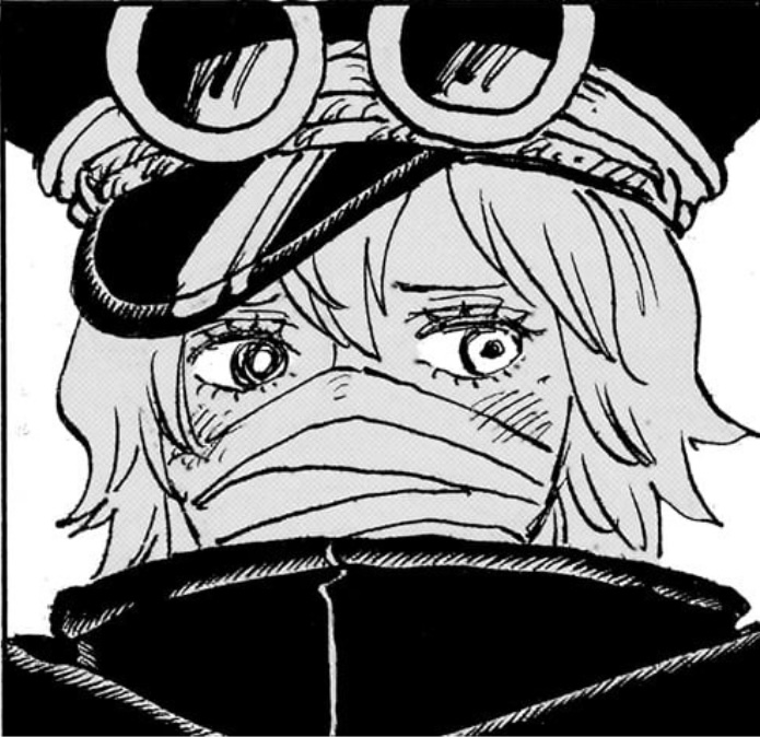 ワンピース 第1140話 恥ずかしがる軍子