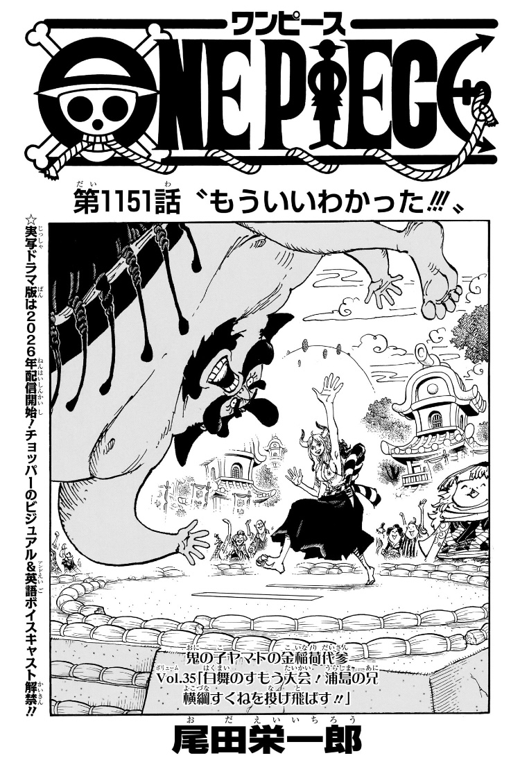 ワンピース 第1151話 扉絵
