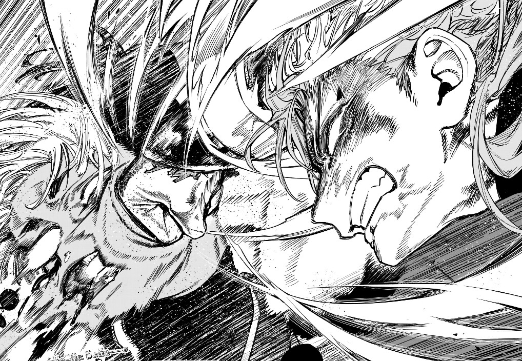 魔男のイチ 第38狩 ゴクラクの適性100%の拳がバクガミにヒット